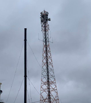 Демонтаж антен сотовой связи